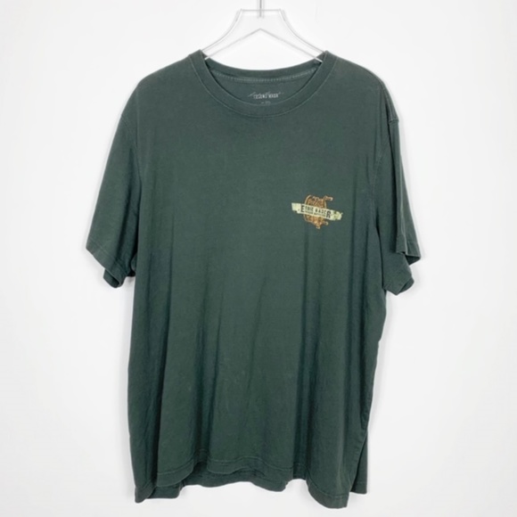 Eddie Bauer Legend Wash Green Graphic T-Shirt - Picture 3 of 8